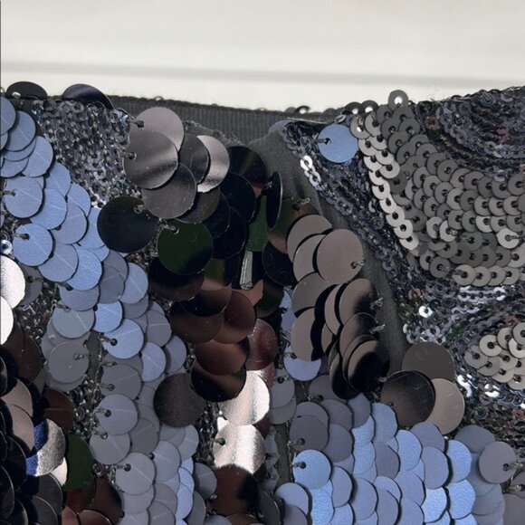 Ramy Brook Women's Donnelly Sequin Midi Skirt - Navy - 4 - New with tags - Picture 8 of 10